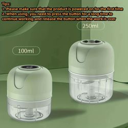 1 set, Multifunctional Electric Meat Chopper and Vegetable Cutter - Perfect for Mashing, Slicing