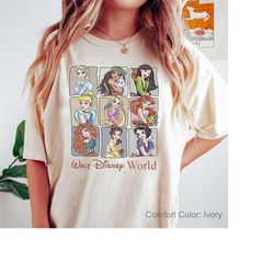 walt disney world princess comfort shirt, disney princess birthday shirt, disneyworld tee, princess castle tee, disney g