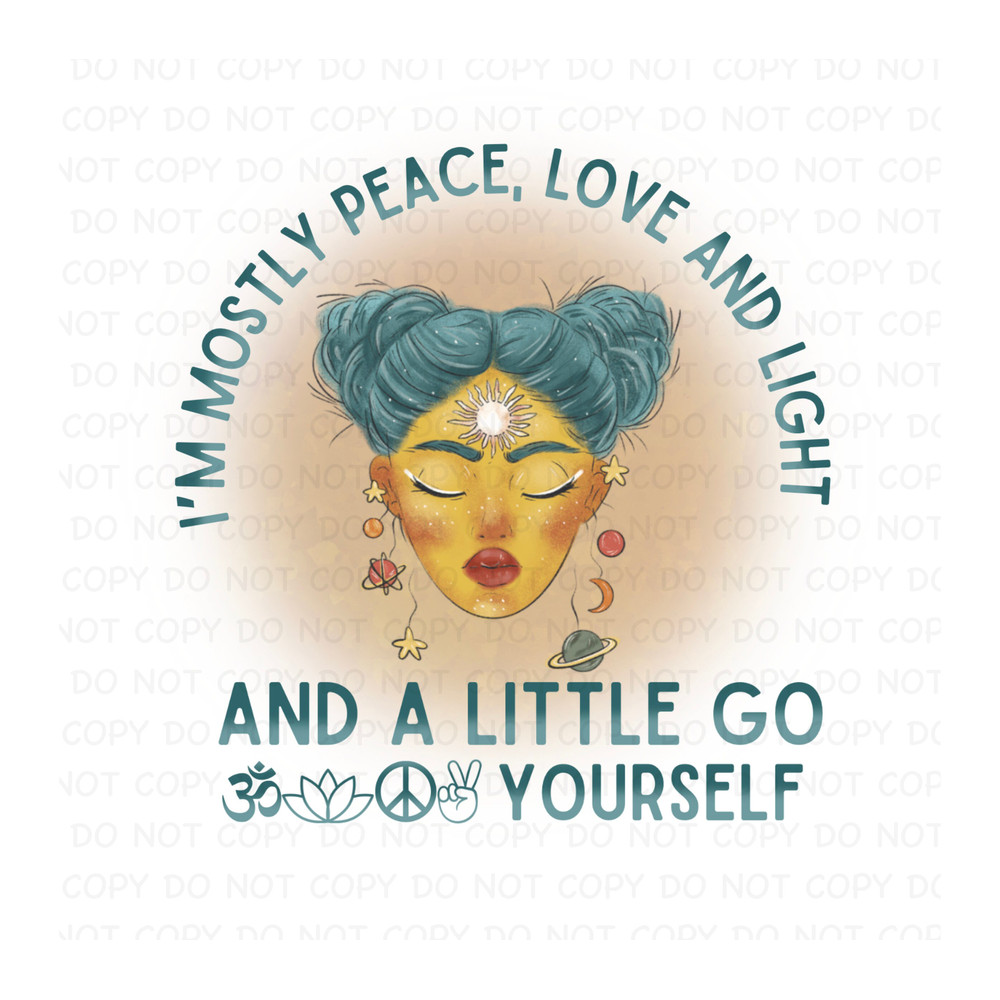 Peace Love and Light Go F Yourself Mystic Witch Feminist Cosmic Celestial Hippe Yoga Digital Download PNG Sublimation for Shirt Tumbler - 1.jpg