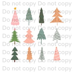 retro vintage funny christmas tree merry christmas png digital design sublimation download for t shirt