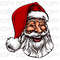 Retro Vintage Santa Hat Santa Face Funny Christmas Merry Christmas PNG Digital Design Sublimation Download for T Shirt - 1.jpg