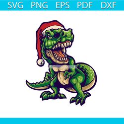 christmas dinosaurus svg, christmas svg, dinosaurus svg, christmas hat svg