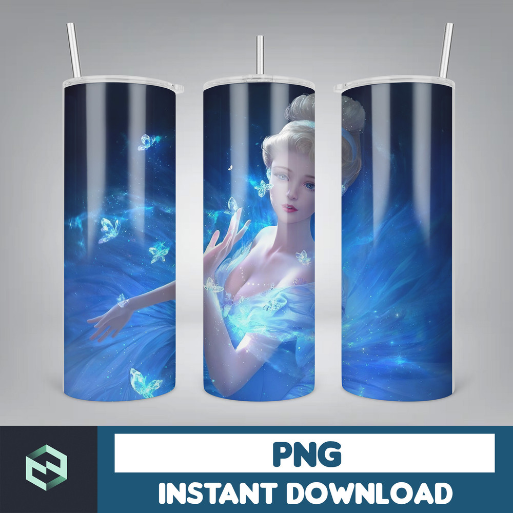 Princess Tumbler Wrap, Princess Sublimation Designs, 20 oz Princess Tumbler Designs, Cartoon Tumbler Wrap PNG (14).jpg