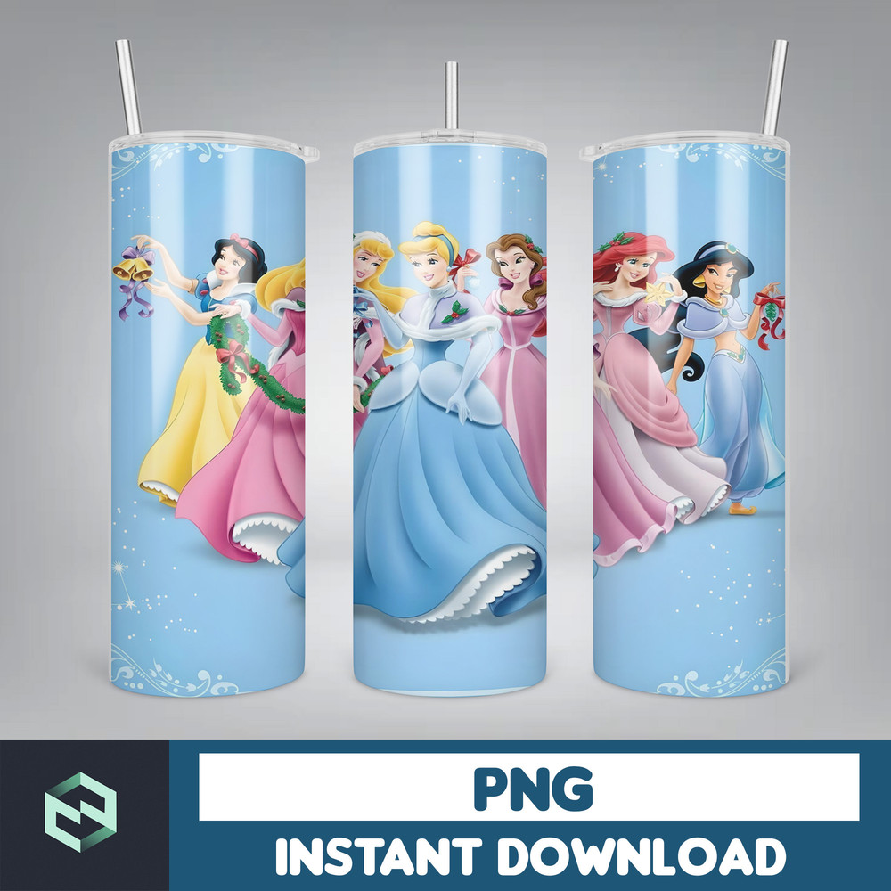 Princess Tumbler Wrap, Princess Sublimation Designs, 20 oz Princess Tumbler Designs, Cartoon Tumbler Wrap PNG (63).jpg
