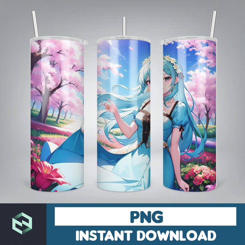 Princess Tumbler Wrap, Princess Sublimation Designs, 20 oz Princess Tumbler Designs, Cartoon Tumbler Wrap PNG (85).jpg