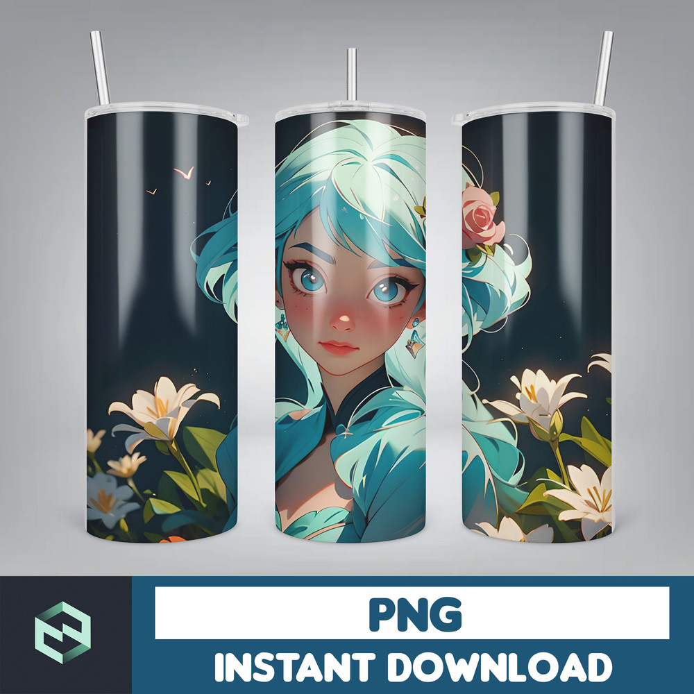 Princess Tumbler Wrap, Princess Sublimation Designs, 20 oz Princess Tumbler Designs, Cartoon Tumbler Wrap PNG (91).jpg