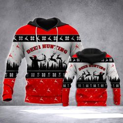 deer hunting 3d all over print