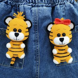 crochet tiger cub amigurumi pattern eng fr esp