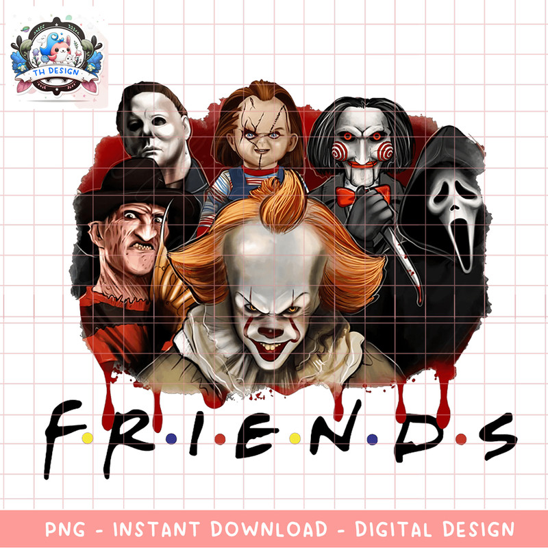 Horror Characters PNG, Horror Friends Png, Horror Halloween, Halloween Png, Friends Character Horror, Horror Movie Png 113 copy.jpg