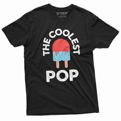 men's coolest pop tee shirt fathers day grandpa papa tee shirt pops christmas gift idea