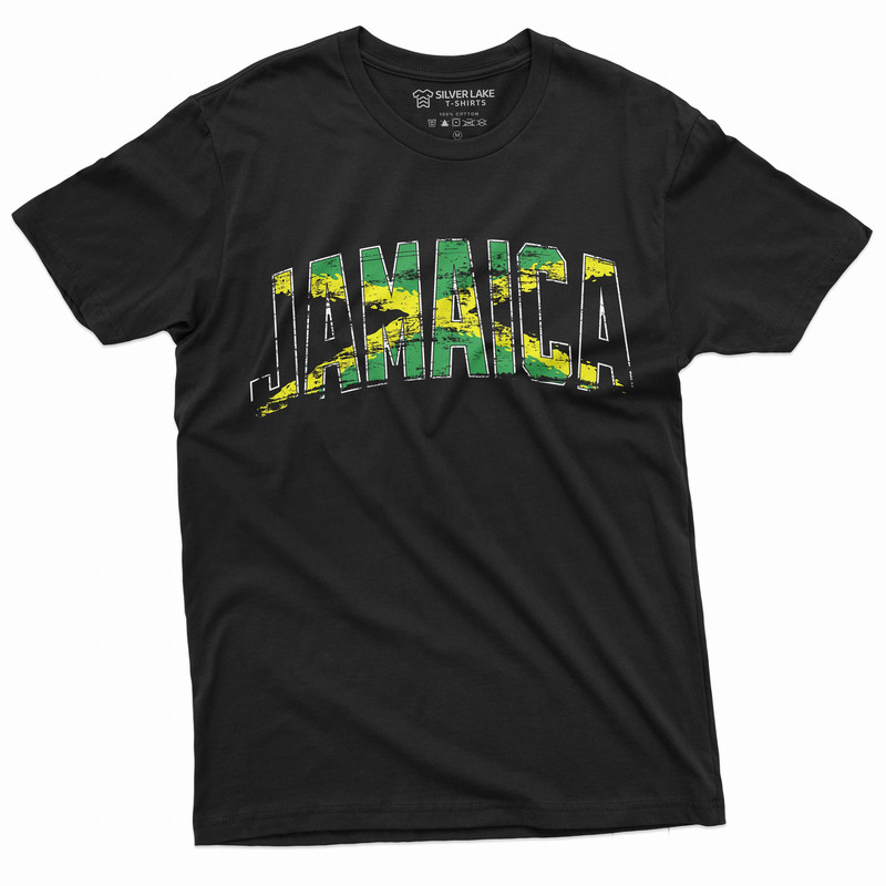 Men's Jamaica T-shirt Jamaican Flag Patriotic Tee Shirt heritage Diaspora Day Jumieka Mens Womens Tee Shirt.jpg