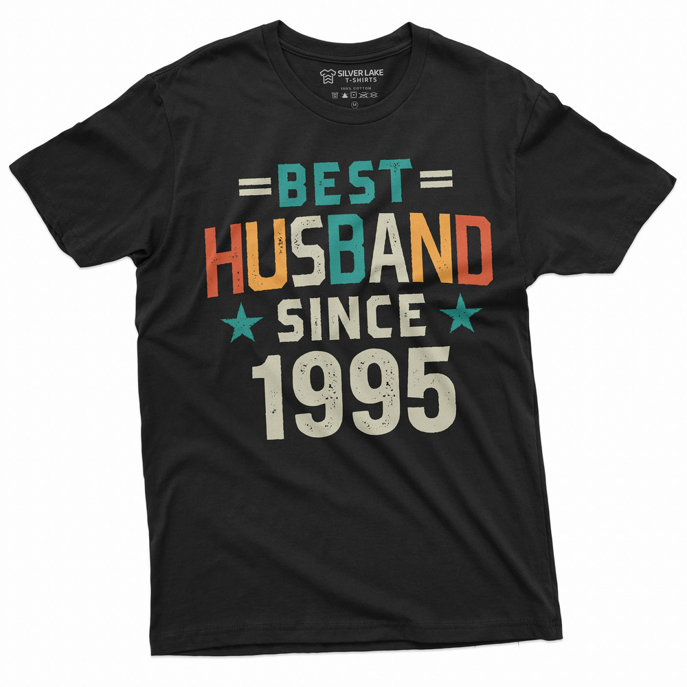 Men's Best Husband Since Custom T-shirt anniversary customizable personalized Tee shirt for Him Gift for him hubby shirt.jpg