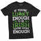 Lucky Irish T-shirt Lucky enough to be Irish Saint Patrick's day Ireland Holiday Flag patriotic t-shirt Charm Clover Shamrock Tee Shirt.jpg