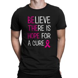 believe there is hope for cure pink ribbon breast cancer awareness cure hope marathon run strength family love support m