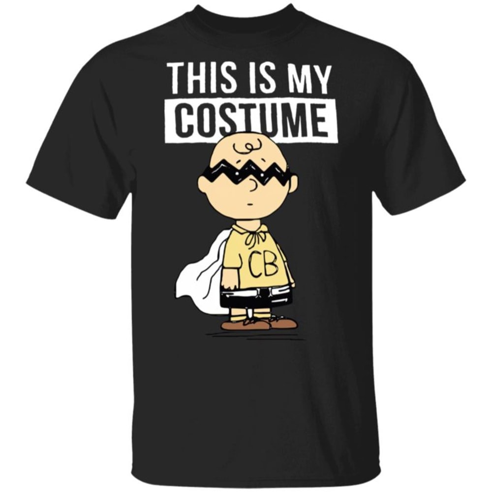 This Is My Costume Happy Halloween Super Hero Charlie Brown T-Shirt.jpg