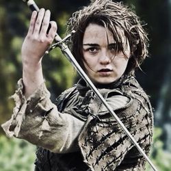 handmade game of thrones arya stark needle replica sword long sword with cover