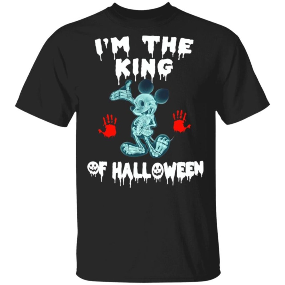 Im The King Of Halloween Mickey Mouse T-Shirt.jpg