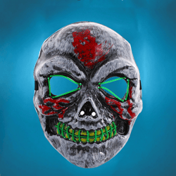 Halloween Horror Skull Led Luminous Mask