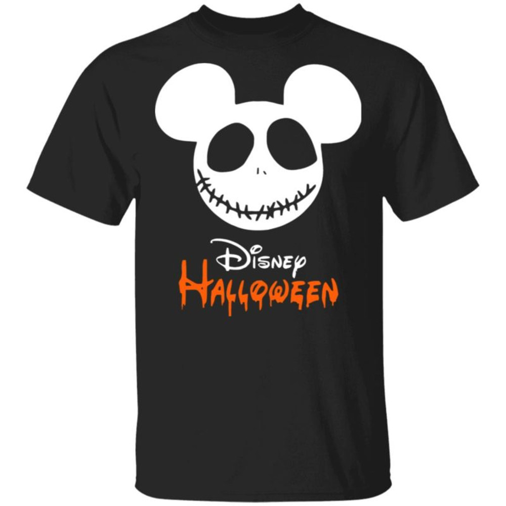 Halloween Disney Logo Mickey Mouse T-Shirt.jpg