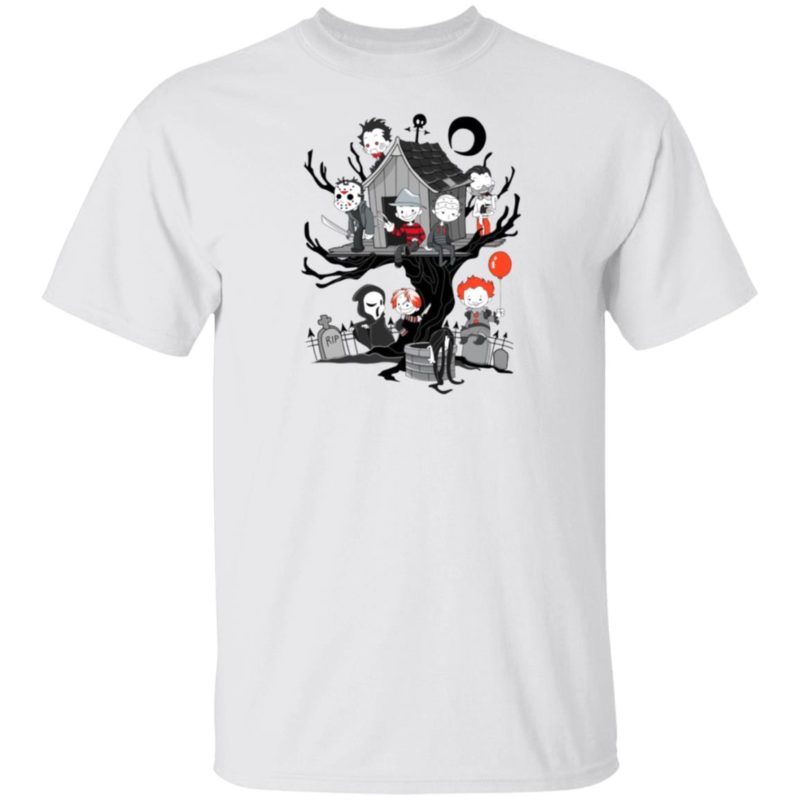Horror Friends Halloween T-Shirt, LS.jpg
