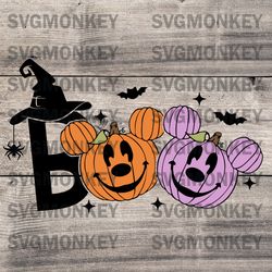 boo ears svg, halloween svg, halloween shirt svg, pumpkin svg, eps, dxf, png