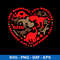 Dinosaur Heart Svg, Dinosaur Svg, Png Dxf Eps File.jpeg