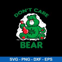 Don_t Care Bear Svg, Bear Svg, Png Dxf Eps File