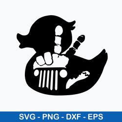 Duck Duck, Wave Hands Svg, Funny Svg, Png Dxf Eps File
