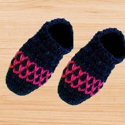 Crochet men shoes Pdf Pattern