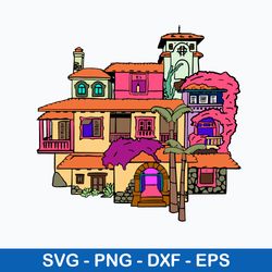 encanto house svg, encanto svg, disney svg, png dxf eps file