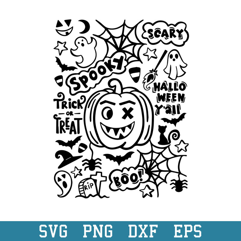 Halloween Character Svg, Horror Characters Svg, Halloween Svg, Png Dxf Eps Digital File.jpeg