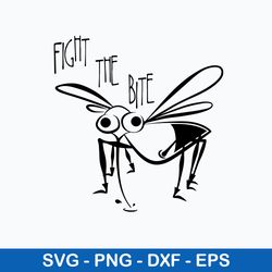 fight the bite mosquito svg pest insect zika virus svg, png dxf eps file