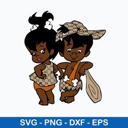 flintstones gucci svg, flintstones svg, bam bam svg, 60_s cartoon svg, png dxf eps file