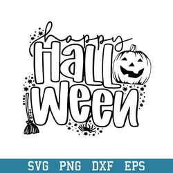 happy halloween svg, halloween svg, png dxf eps digital file
