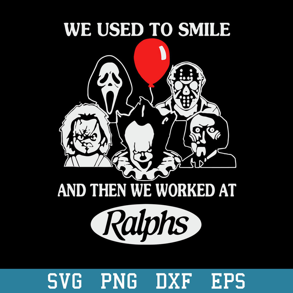 Horror Moives Ralphs Svg, Horror Characters Svg, Halloween Svg, Png Dxf Eps Digital File.jpeg