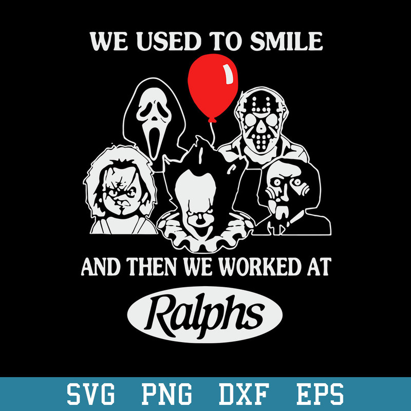 Horror Moives Ralphs Svg, Horror Characters Svg, Halloween Svg, Png Dxf Eps Digital File.jpeg