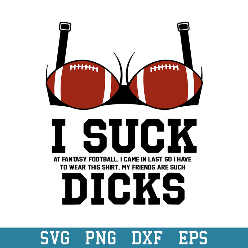 I Suck Football Boobs Svg, Halloween Svg, Png Dxf Eps Digital File.jpeg