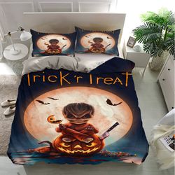 halloween horror bedding sets, halloween bedding, horror movie bedding, bedroom decor, bedding luxury, bedding trendding