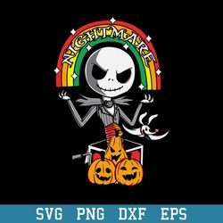 Jack Skellington Halloween Svg, Halloween Svg, Png Dxf Eps Digital File
