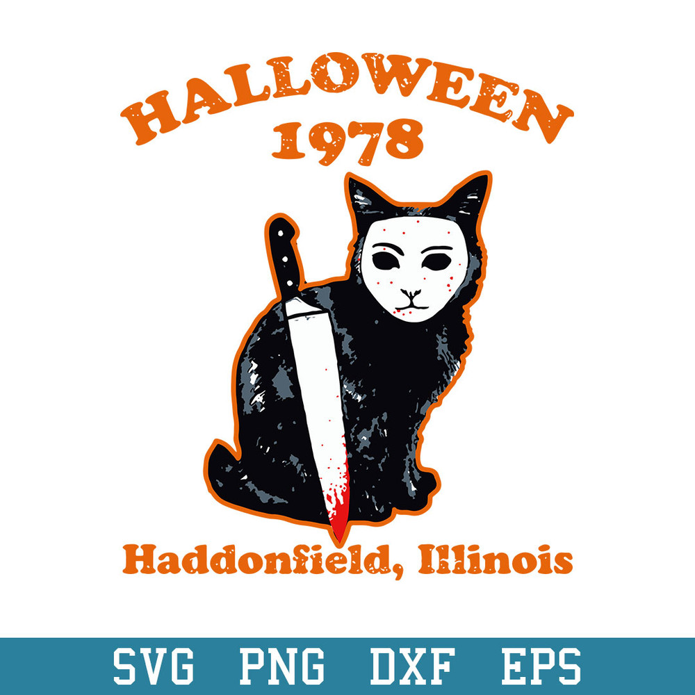 Killer Cat Halloween 1978 Svg, Halloween Svg, Png Dxf Eps Digital File.jpeg