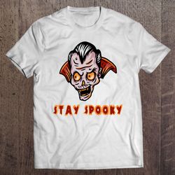 Halloween Stay Spooky Dracula Face Classic