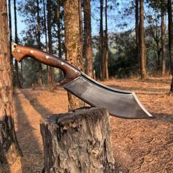 20" full tang sharpened machete knife w/ sheath hunting survival fixed blade