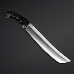 tactical battle ready high carbon steel hunting survival machete chopper knife
