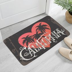 Plush Doormat Size 23.6"/ 15.7"in Picnic Carpet California