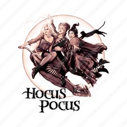 Hocus Pocus png Sanderson Sisters clipart for Halloween sublimation digital instant Download