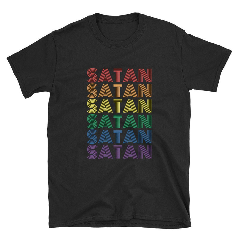 Gay Satanic  Satan Shirt  Satanic Shirt  Satanism Shirt  Satanic Tee  Satan Tee  Satanism Tee  Devil  LGBTQ  Rainbow  Pagan  Gift.jpg