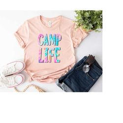 Camp Life Shirt, Happy Camping Shirt, Camping Fire Shirt, Camper Shirt, Nature Lover Shirt, Glamping Shirt, Camping Gift