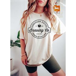 comfort colors sanderson sister brewing co shirt,sanderson sisters sweatshirt,halloween shirt, fall shirt, cute hallowee