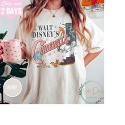 comfort colors cinderella shirt, walt disney princess shirt, disney princess tee, gus gus shirt, cinderella princess tee