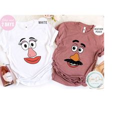 mr potato head shirt, toy story shirt, disney couple shirt, mrs potato head shirt, disneyland shirt, disney matching, fu